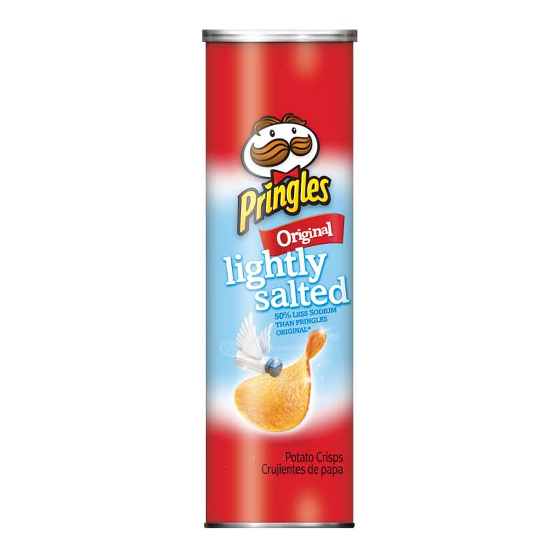 Pringles Chips Lightly Salted (14-148 g) (jit) - Pantree Food Service