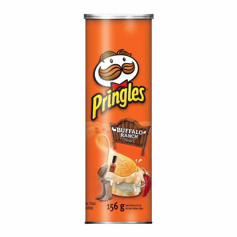 Pringles Chips Buffalo Ranch (14-  168 g) (jit) - Pantree Food Service