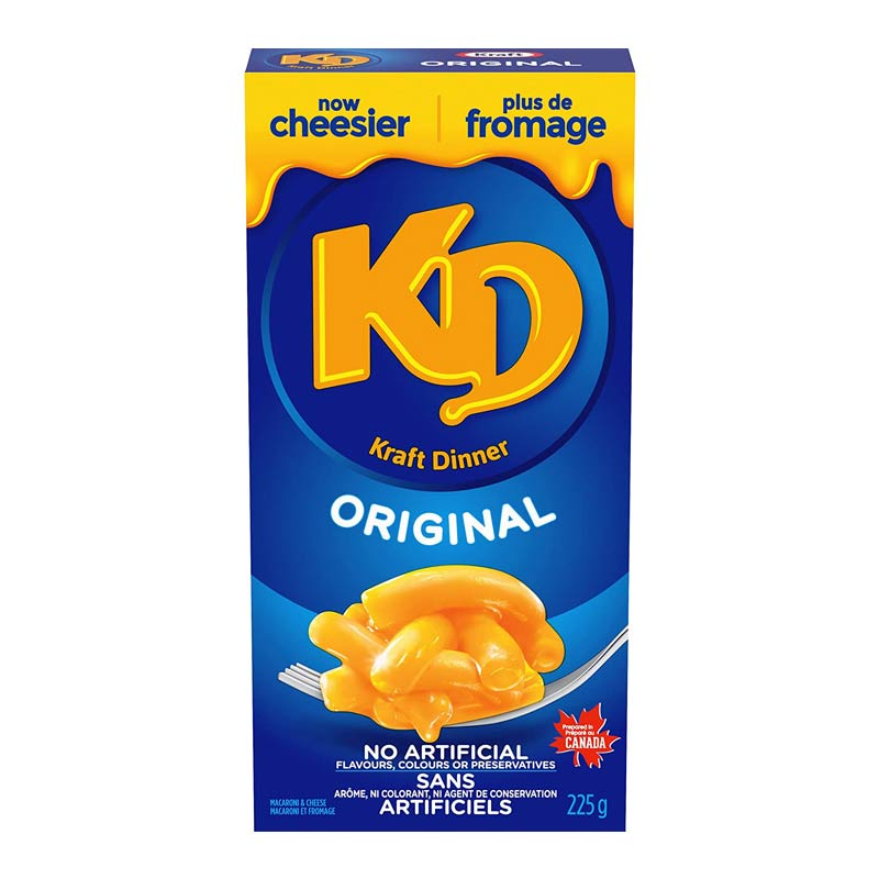 Kraft Dinner Macaroni & Cheese (35-225 g) (jit) - Pantree Food Service