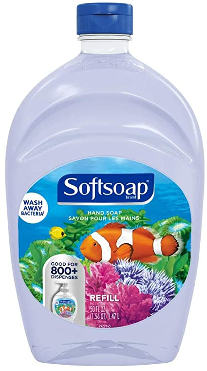 Softsoap Aquarium Liquid Hand Soap (6 - 1.4 L) (jit) - Pantree Food Service