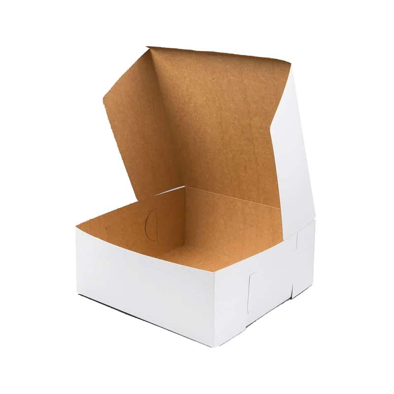 Cake Box 10x10x5" (100 Per Case) (jit) - Pantree Food Service