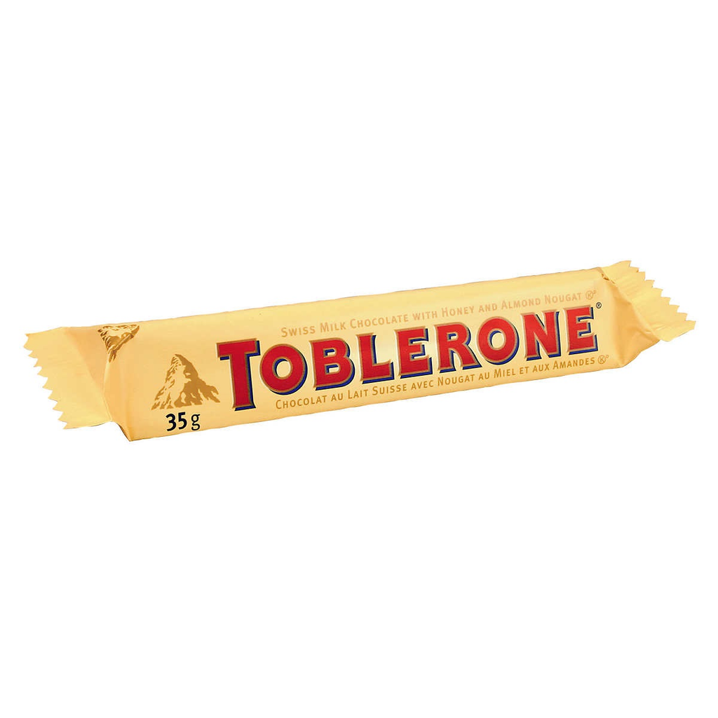 Toblerone Milk Chocolate Bar (24 - 35 g Bars) (jit) - Pantree Food Service
