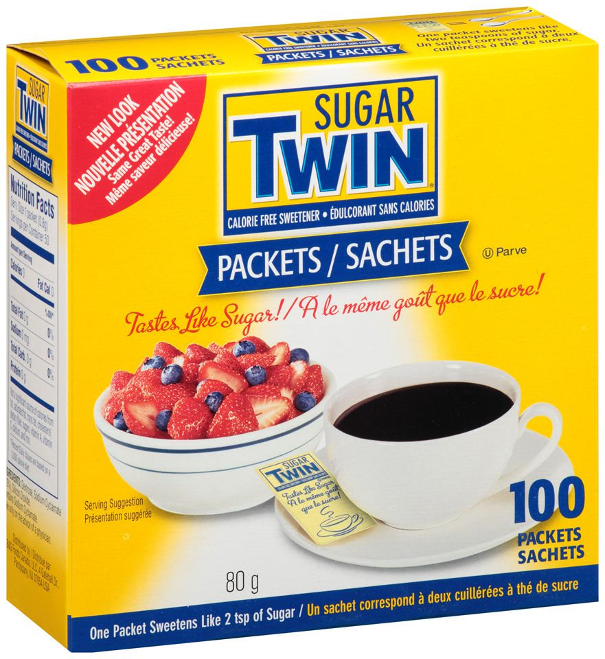 Sugar Twin Original Packets 100S (12/80g) (jit) - Pantree Food Service