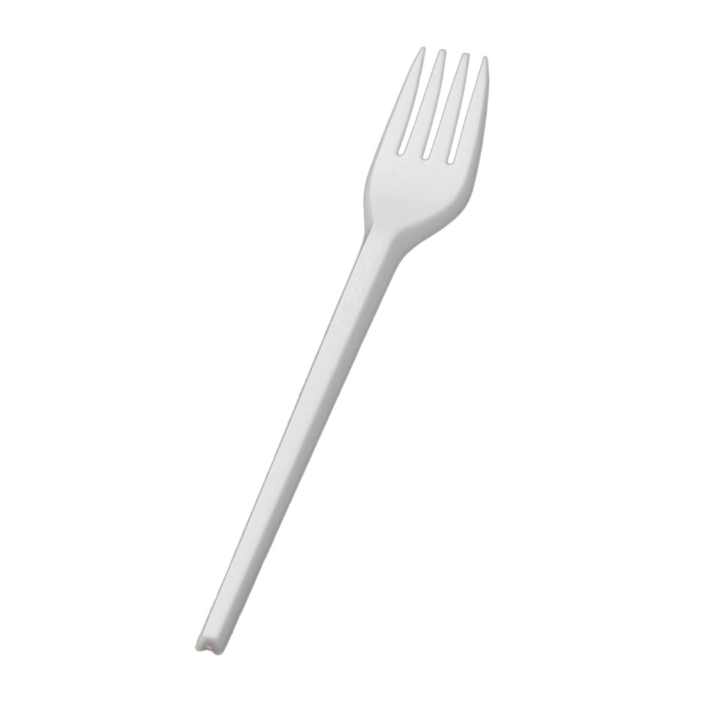 Fork Natural Compostable Medium - Certified Compostable (1000s) - Pantree Food Service