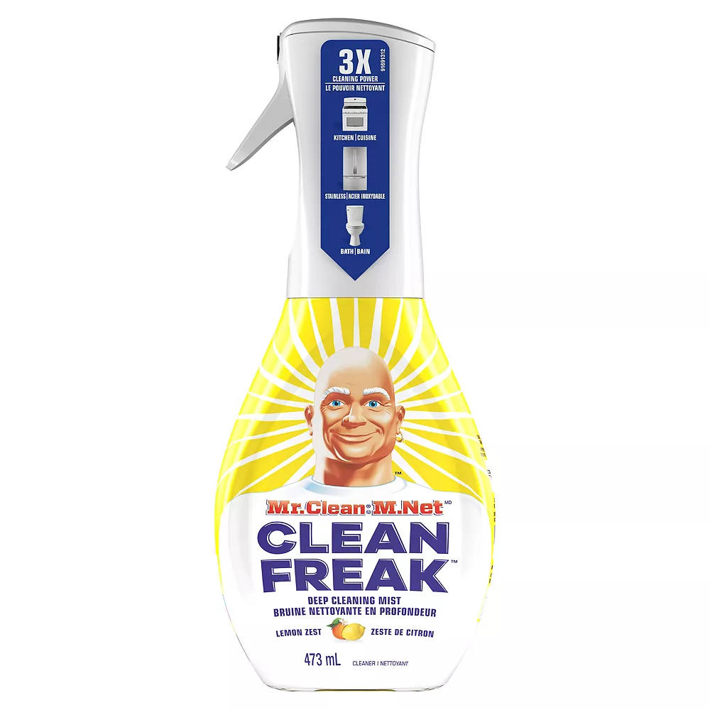 Mr Clean - Clean Freak Deep Cleaning Mist - Lemon Zest (6-473ml) (jit) - Pantree Food Service