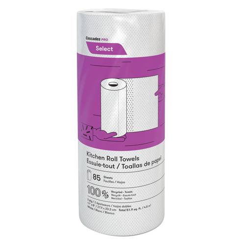 Cascade Pro Select 2 ply  Paper Towels - 100% Recycled  (K085) - Recycled (24700) (30 Rolls (85 Sheets) -  sheet size 11'' x 8'') - Pantree Food Service