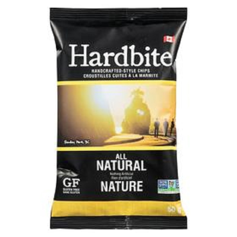 Hardbite Potato Chips All Natural  (30-50 g) - Pantree Food Service