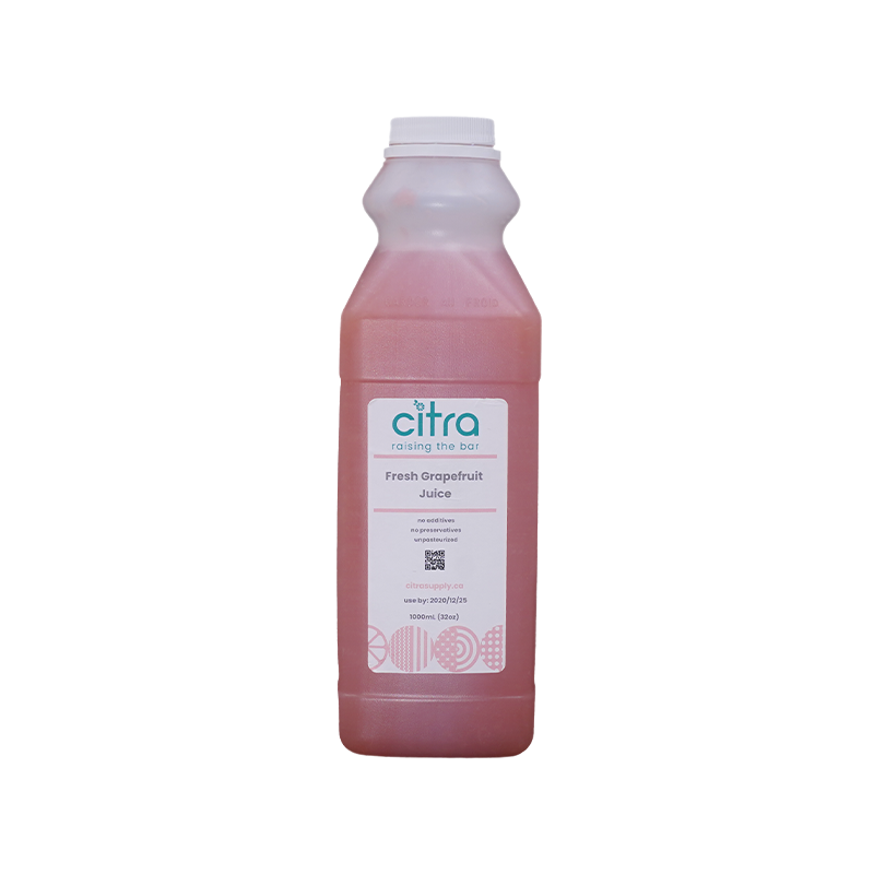 Citra Fresh Citrus Grapefruit Juice - 10 Day Shelf Life (Refrigerated, Organic, Non-GMO, Raw) (1-1 L) (jit) - Pantree Food Service