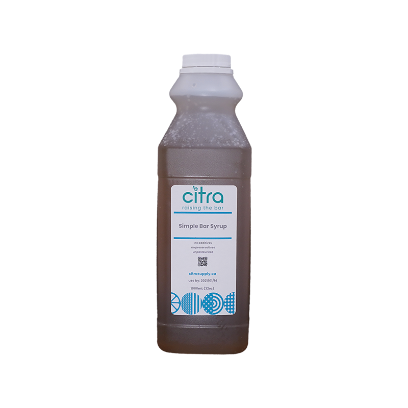 Citra Simple Syrup - 90 Day Shelf Life (Refrigerated, Organic, Non-GMO, Raw) (1-1 L) (jit) - Pantree Food Service