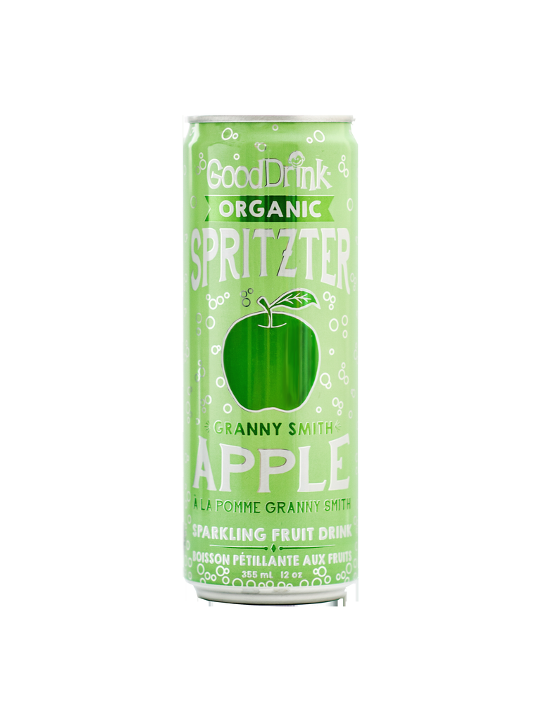 GoodDrink - Organic Spritzer - apple (12x355ml) - Pantree Food Service