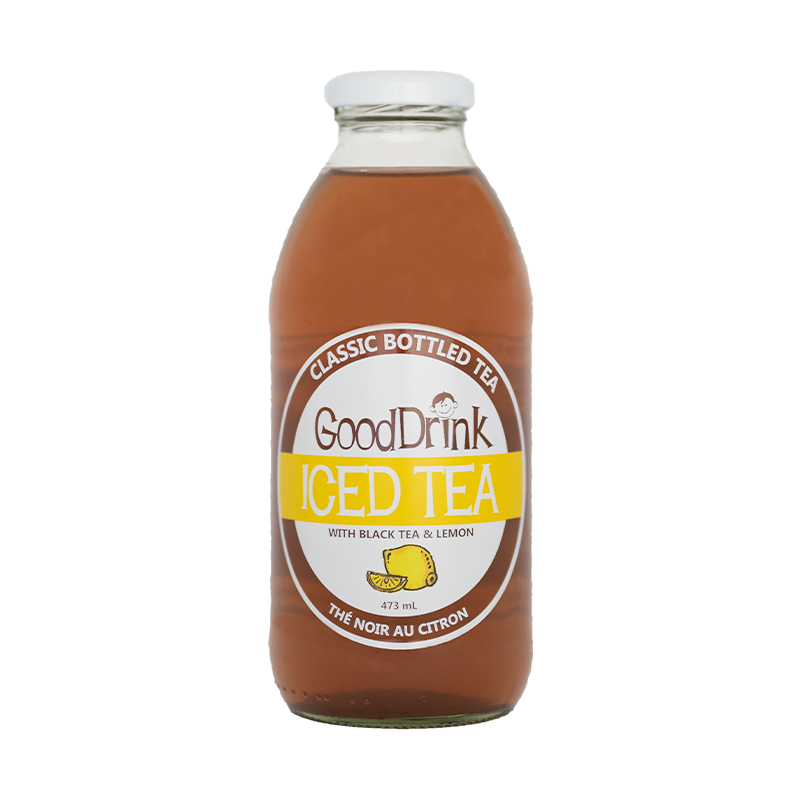 GoodDrink - Iced Tea - Black Tea & Lemon (12x473ml) - Pantree Food Service