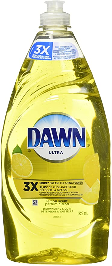 Dawn Dish Liquid Ultra Lemon (10-473 mL) (jit) - Pantree Food Service