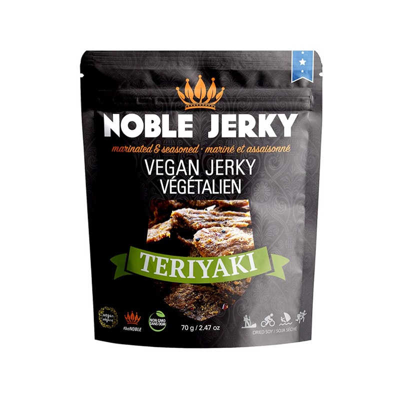 Noble Jerky - Teriyaki Jerky (12x70g) (jit) - Pantree Food Service