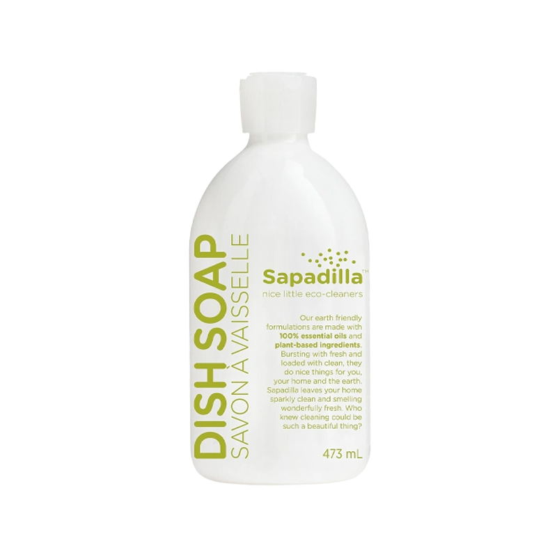Sapadilla Dish Soap Rosemary & Peppermint ( 12-473 mL) (jit) - Pantree Food Service