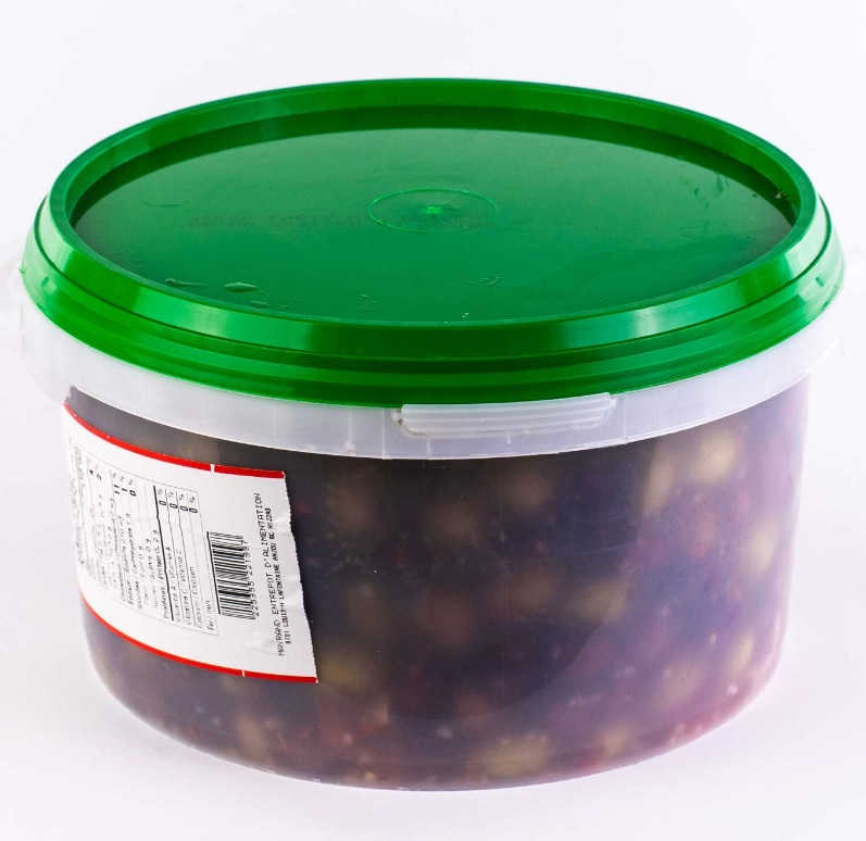 Sardo - Jumbo Green Pitted Olives (2 - 2.4 kg) (jit) - Pantree Food Service