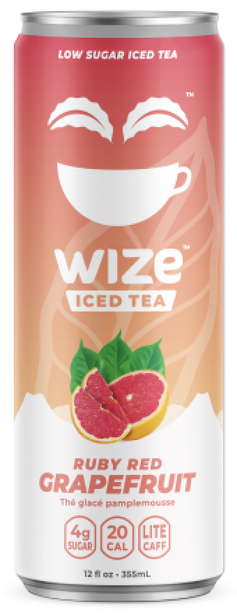 Wize Tea - Ruby Red Grapefruit (12x355ml) - Pantree Food Service