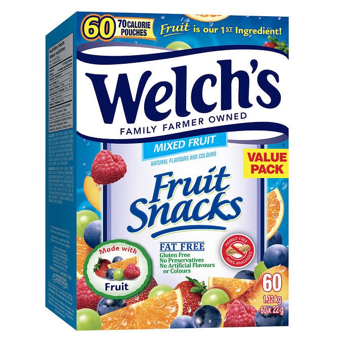 Welch's Fruit Snacks (60 pack) - Pantree Food Service