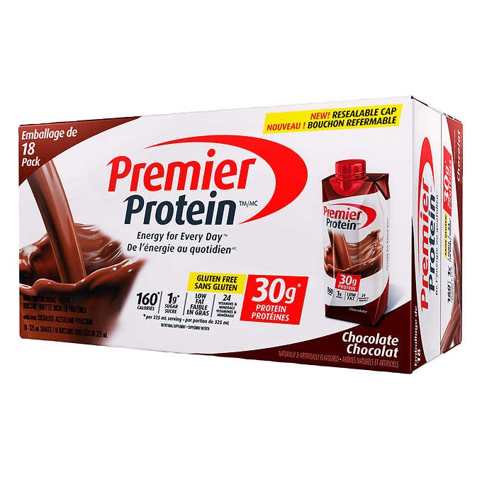 Premier Protein Shake - Chocolate (18 x 325ml) - Pantree Food Service