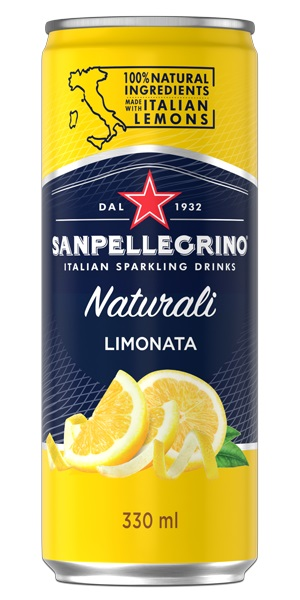 San Pellegrino Naturali Limonata can