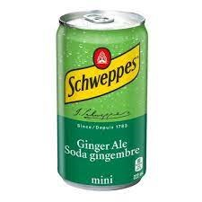 Schweppes Gingerale Mini Cans (24 - 222 ml) (jit) - Pantree Food Service