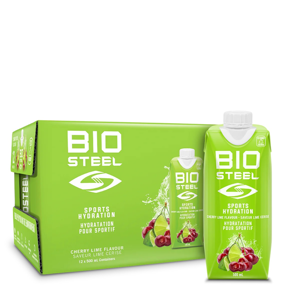 BioSteel Ready To Drink Cherry Lime Sports Drink (12-500 ml) - Pantree Food Service