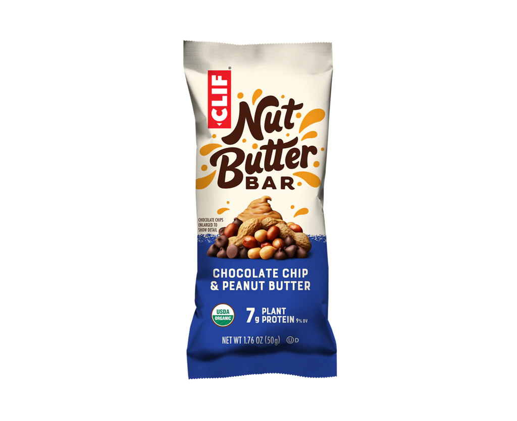Clif - Nut Butter Bar - Chocolate Chip & Peanut Butter (12x50g) - Pantree Food Service