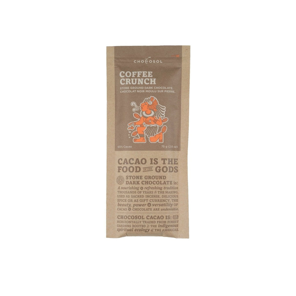 Chocosol - Chocolate Bar, Coffee Crunch (75g) - Pantree Food Service