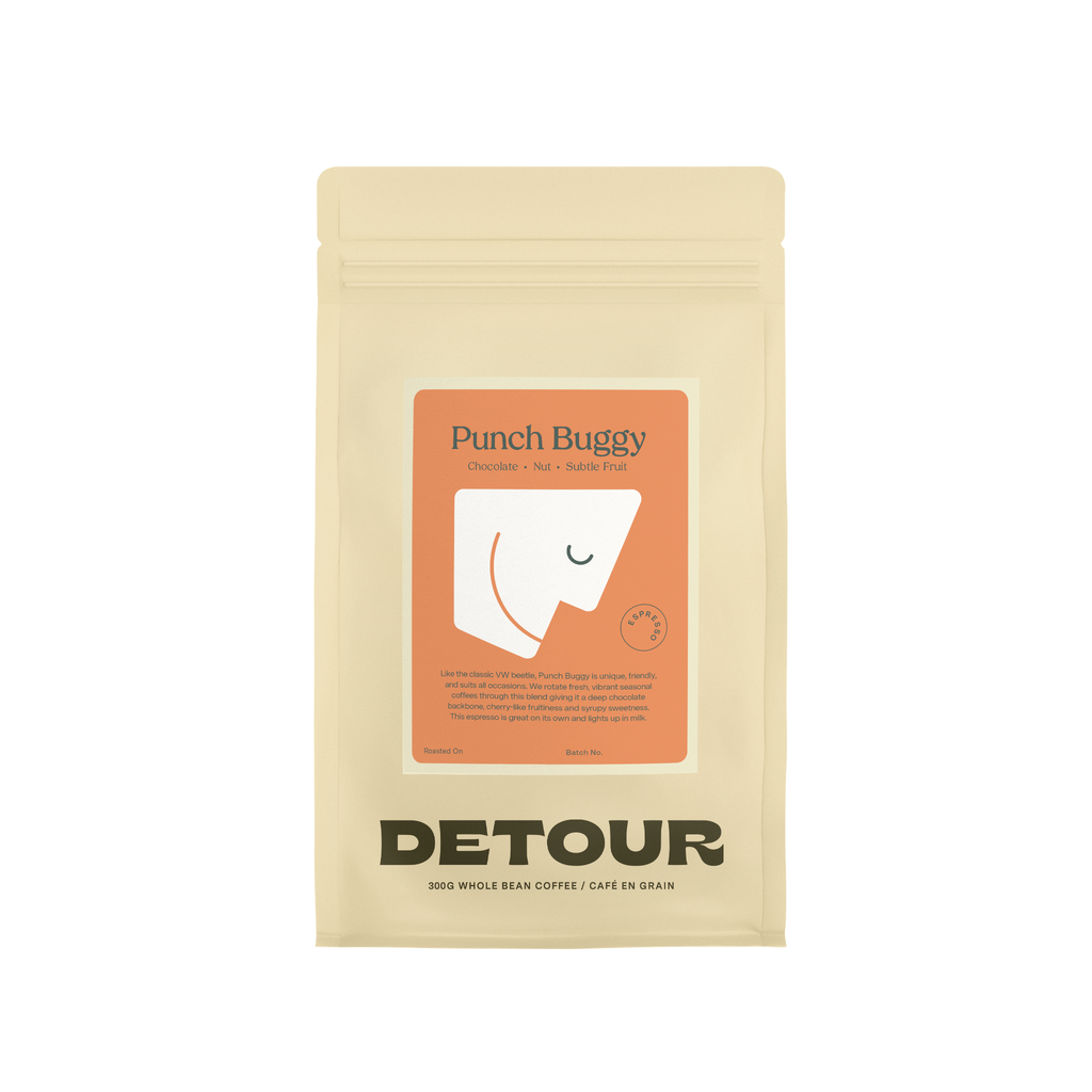 Detour - Whole Bean - Punch Buggy Espresso (300g) - Pantree Food Service