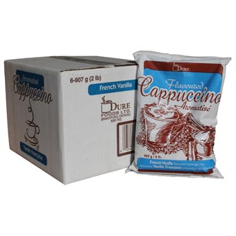 CASE of Bean to Cup - Dure French Vanilla Powder (6 x 907g) - Pantree Food Service