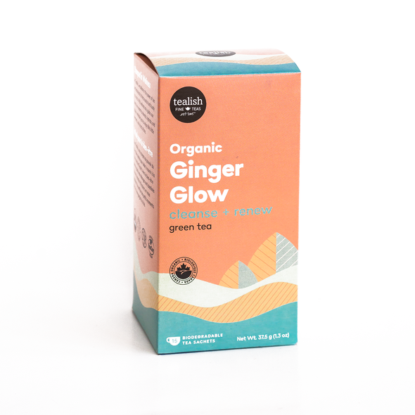 Tealish - Organic Ginger Glow (15 Bags) - Pantree Food Service