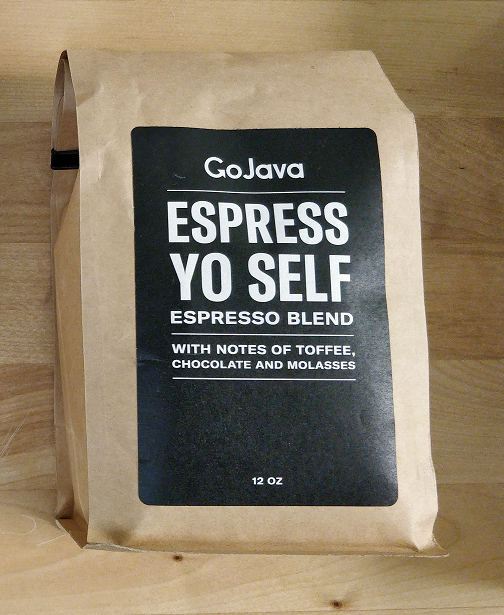 GoJava - Whole Bean - Espress Yo Self - Espresso Blend - (12oz) - Pantree Food Service