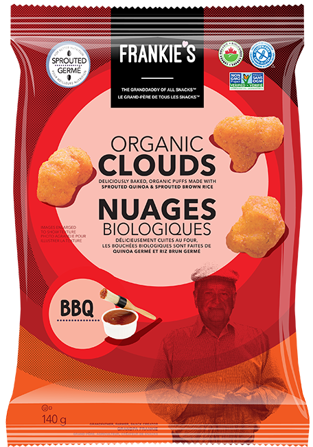 Frankie's - Organic BBQ Cloud Puffs (140g) - Pantree Food Service