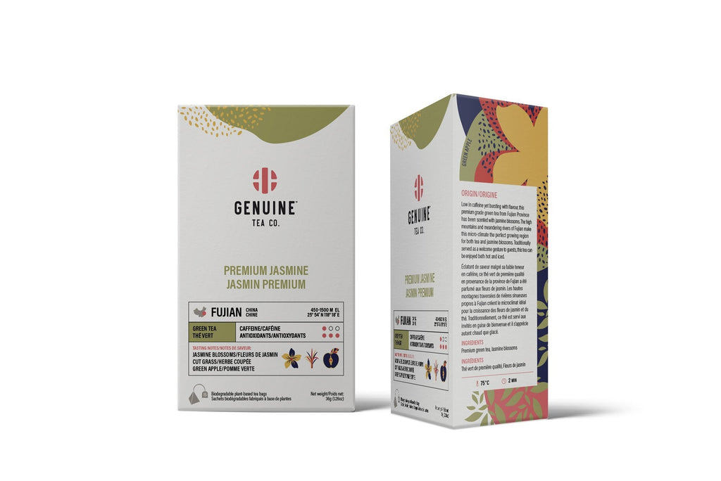 Genuine Tea - Premium Jasmine (15 bags) - Pantree Food Service