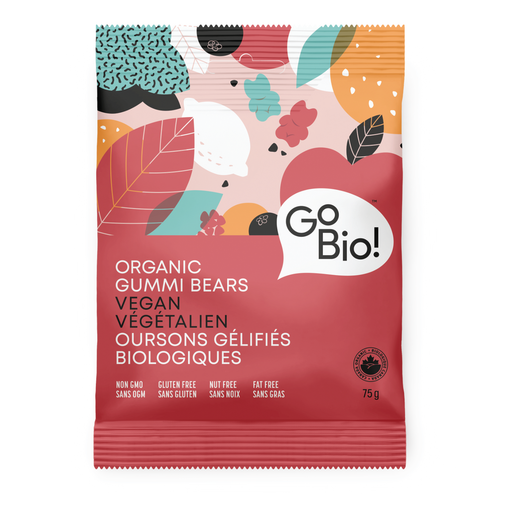 GoBio - Organic Vegan Gummi Bears (10x75g) - Pantree Food Service