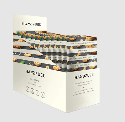 HandFuel - Everything Bagel Cashews (12 x 40g) - Pantree Food Service