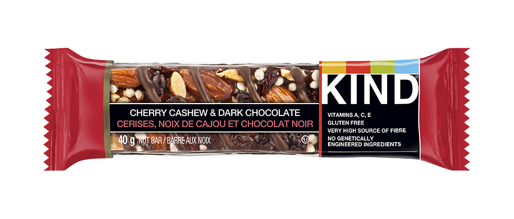 Kind Bar - Cherry Cashew & Dark Chocolate (12x40g) - Pantree Food Service