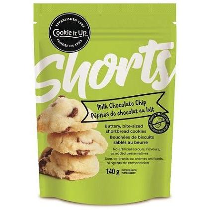 Cookie It Up - Milk Chocolate 'Shorts' Pouch (140g) - Pantree Food Service