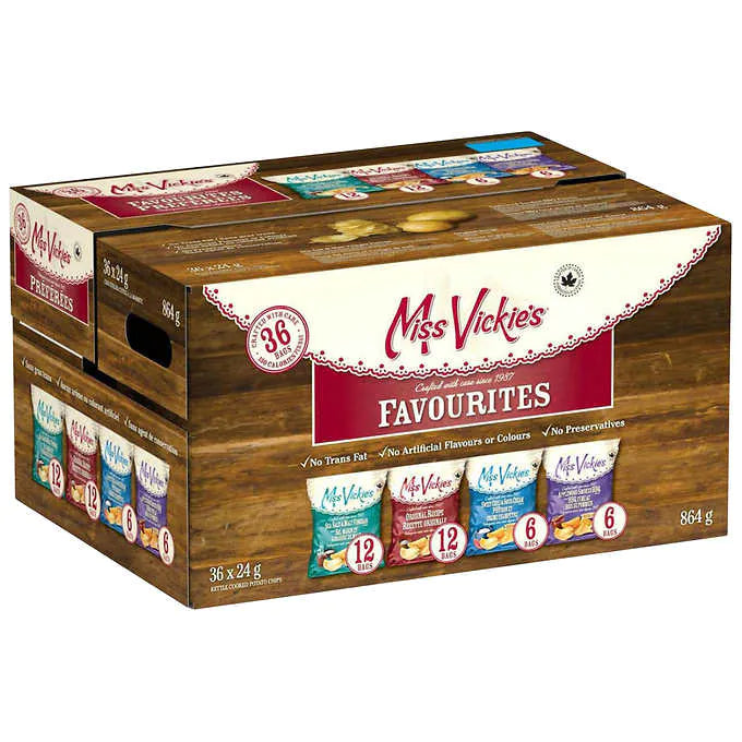 Miss Vickie's Favourites Variety Pack (36x24g) - Pantree Food Service