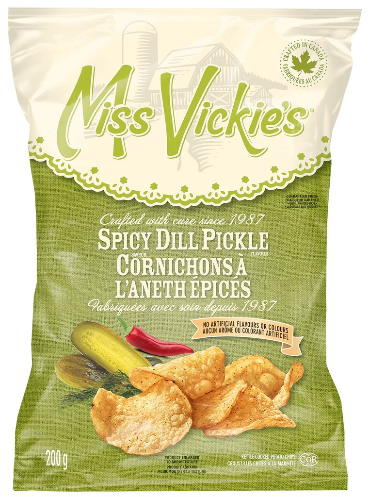 Miss Vickie's - Spicy Dill Pickle (40x40g) - Pantree Food Service