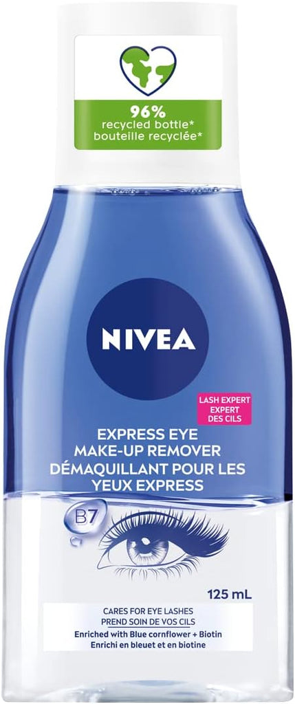 Nivea Visage Express Eye Makeup Remover (3-125ml) (jit) - Pantree Food Service