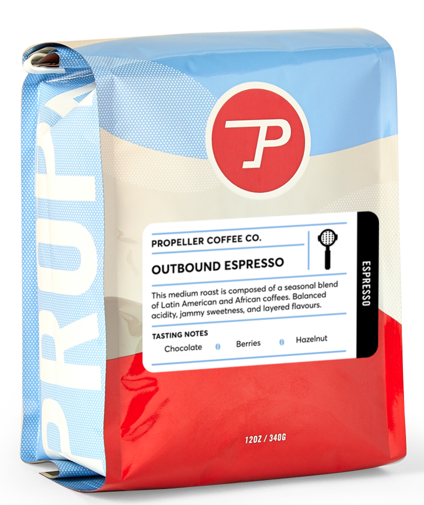 Propeller - Outbound Espresso - LARGE (5 POUNDS) - Pantree Food Service