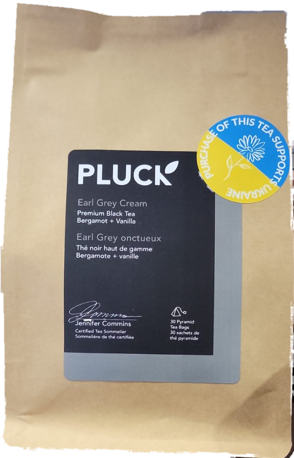 Pluck - Limited Edition Ukraine Relief - Earl Grey Cream (30 bags) - Pantree Food Service