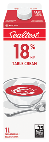 Sealtest 1L Cream (18%) (jit) - Pantree Food Service