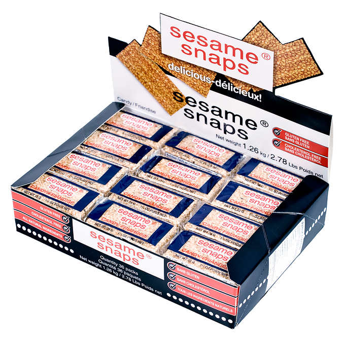 Classic Sesame Snaps (36x35g) - Pantree Food Service