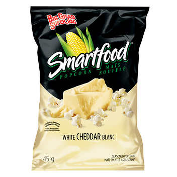 Smartfood - White Cheddar Popcorn (36x45g) - Pantree Food Service