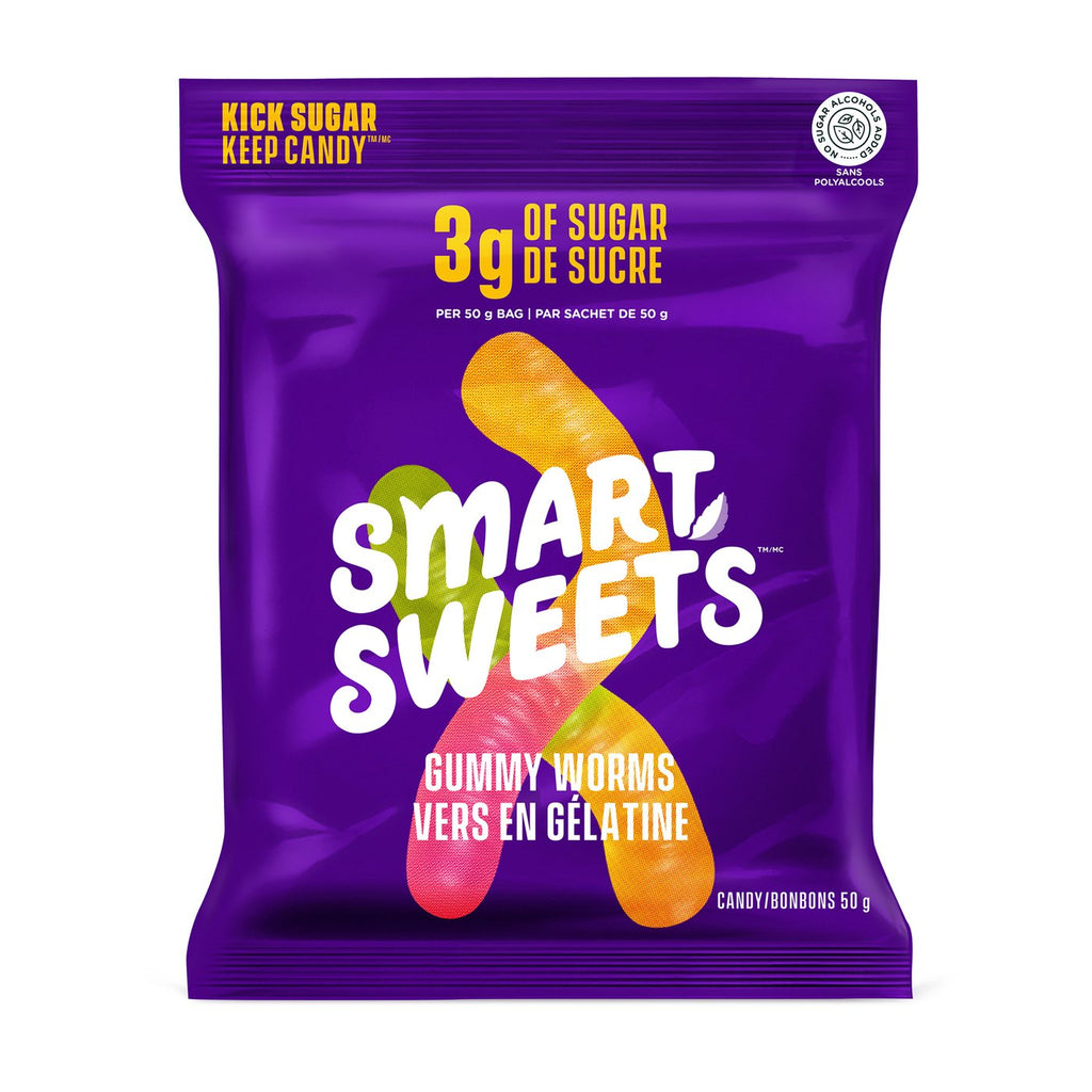 Smartsweets - Gummy Worms (12x50g) - Pantree Food Service