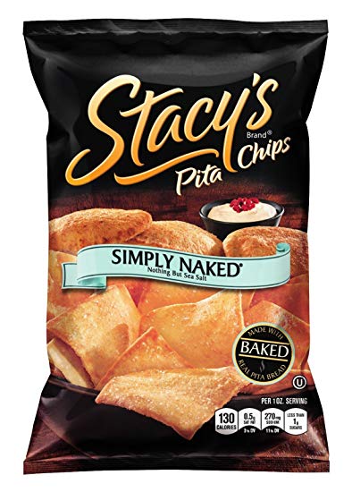 Stacy's Pita Chips - Simply Naked (40x40g) - Pantree Food Service