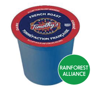 Timothy's - French Roast  (24 pack) - Pantree Food Service