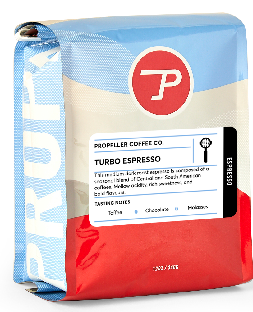 Propeller - Turbo Espresso - LARGE (5 POUNDS) - Pantree Food Service