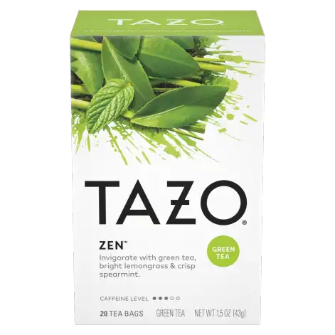 Tazo Tea - Zen (20 bags) - Pantree Food Service